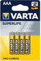 Varta Superlife - Koolzink R03/AAA - 1,5 Volt - (4 stuks)
