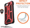 UAG Monarch Apple iPhone 7-8 Backcover hoesje - Rood