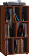 VCM LP Vinyl opbergkast Schaltino - 8 vakken - Noten kleur