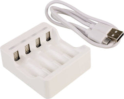 Ansmann BASIC IV - Lader - NiMH 1300 mAh - Wit