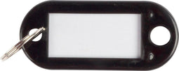 Q-Connect sleutelhanger, pak van 10 stuks, zwart