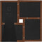 vidaXL - Fotolijst - voor - 4x(13x18 - cm) - foto - MDF - donkerbruin
