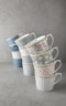 Giftset 2 Bekers Assorti Bloem 30 cl.