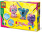 SES - Gieten en schilderen - Glitter dieren - kat, koala en unicorn - sneldrogend - met vormpjes, gips, verf, penseel en glitters