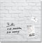 Sigel glasmagneetbord - Artverum - 48x48cm - wit stone - SI-GL164