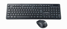Gembird KBS-WCH-03 - Draadloze desktop set - Toetsenbord met muis - QWERTY US - Zwart
