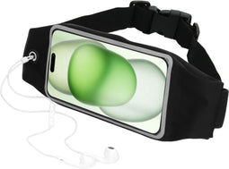 Mobiparts iPhone 15 Plus - Sport Belt - Water- en zweetbestendig - Zwart