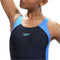 Speedo Colourblock Splice Muscleback - Sportbadpak - Endurance10 - Marine/Blauw - Maat 38