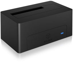 ICY BOX IB-1121-C31 - Dock - 1x USB 3.2 Gen2 type-C - Antraciet/Zwart