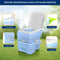 SereneLife Draagbaar Toilet, 20 l Kampeertoilet, 120 Spoelingen, Afneembare Afvaltank met Handsproeier en Draagtas