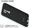 iMoshion Hoesje Geschikt voor Xiaomi Redmi 9 Hoesje Siliconen - iMoshion Color Backcover - Zwart