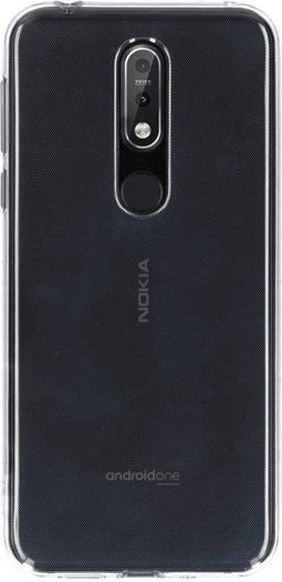Nokia 7.1 - Back Cover - Slank en schokbestendig - Transparant