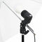 vidaXL - Fotostudioset - met - verlichtingsset, - achtergrond - en - reflector