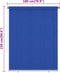 vidaXL - Rolgordijn - voor - buiten - 180x230 - cm - HDPE - blauw