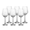 Set wijnglazen Home ESPRIT Transparant Kristal 410 ml (6 Stuks)