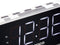Lenco CR-18 - PLL FM Klokradio - Dubbele alarmfunctie met snooze - Aluminium/Zwart