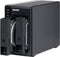 QNAP TR-002 - RAID-uitbreidingsbehuizing - 2 bays SATA-600 USB 3.1 Gen 2 - zwart