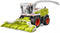 Bruder Claas Jaguar 900 - Maïshakselmachine - Beweegbare armen en afneembare maïsbek - Geel
