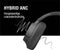 Fresh 'n Rebel Clam Fuse - Draadloze Over-Ear Koptelefoon - ANC en Ambient Sound Mode - Grafiet