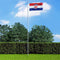 vidaXL - Vlag - Kroatië - 90x150 - cm