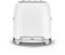 Smeg TSF01WHMEU - Broodrooster - 950W - 2 sleuven - Mat wit