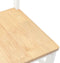 vidaXL - Eetkamerstoelen - 2 - st - massief - hout - rubber - wit