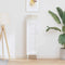 vidaXL - Kastdeur - louvre - design - 99x29,5 - cm - wit