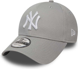New Era 940 LEAG BASIC - New York Yankees Cap - 9FORTY - Grey/White - One size