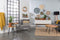 Zuiver Marble Time Klok/ Wandklok Rond Marmer Wit