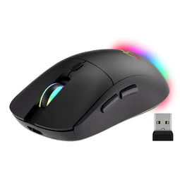 Draadloze muis MT1124 - 2-in-1 (BT/RF) - SILENT & RECHARGE