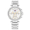 Tommy Hilfiger TH1782701 EMILY Dames Horloge - Mineraalglas - Staal - Zilverkleurig - 38 mm breed - Quartz - Vouw/Vlindersluiting - 5 ATM (douchen)