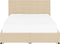 ROCHELLE - Bed opbergruimte - Beige - 160 x 200 cm - Polyester