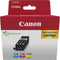 Canon 4541B019 - Inktcartridges - Multi-verpakking - Cyaan Magenta Geel (3 stuks)