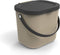Rotho Albula afvalscheiders - GFT afvalbak - 6L - cappuccino