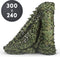 Volcan Camouflagenet 300x240 - Schaduwdoek - Camonet - Groen