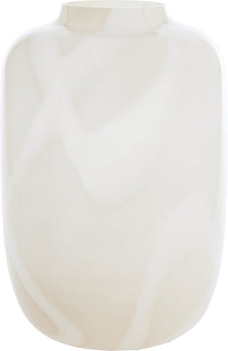 Light&living Vaas Ø34x50 cm KOBALA glas zand-crème