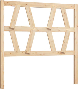 vidaXL - Hoofdbord - 81x4x100 - cm - massief - grenenhout