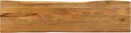 vidaXL - Tafelblad - met - natuurlijke - rand - 180x40x3,8 - cm - massief - mangohout