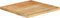 vidaXL - Tafelblad - met - natuurlijke - rand - 60x60x3,8 - cm - massief - mangohout
