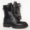 Guess Obetter - Dames Laarzen - Veterboots - Leer - Zwart/Bruin - Maat 38