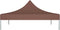 vidaXL - Partytentdak 270 g/m² - 3x3 m UV- en waterbestendig - bruin