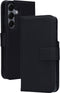 Mobiparts Leather Wallet Case - Samsung Galaxy S25 - 3 kaartvakken - Zwart