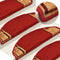 vidaXL - Trapmatten - zelfklevend - 10 - st - 65x21x4 - cm - rood