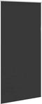 vidaXL - Rolgordijn - verduisterend - 105x230 - cm - stofbreedte - 100,7 - cm - zwart