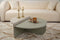 Hanah Home Orion - Houten salontafel - 90 x 60 x 30 cm - Essengroen