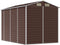 vidaXL - Tuinschuur - 191x300x198 - cm - gegalvaniseerd - staal - bruin