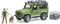 Bruder 2587 - Land Rover Defender Station Wagon - Boswachter met hond - Groen
