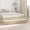 vidaXL - Ligbeden - in - Sonoma - Eik - - - 135 - x - 36.5 - x - 16.5 - cm - - - Gemaakt - van - samengesteld - hout