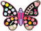 Kinder Make-up Set Baby Born Butterfly Makeup Multicolour