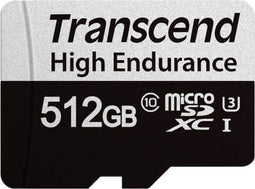 Transcend USD350V - microSDXC 512 GB - UHS-I Class 10 V30 - High Endurance